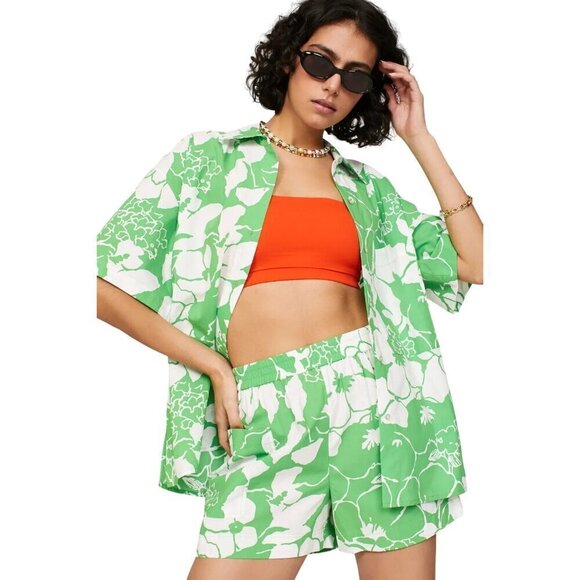 Rails Mackinley Shirt in Green XSmall Womens Button Down Top - Picture 7 of 16